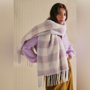 NWT Sézane Louise Alpaca Wool Long Winter Scarf